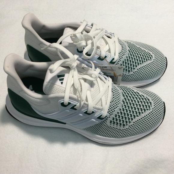 Adidas Ultradream DNA J White Collegiate Green Running Shoes JR1421 Mens 4.5